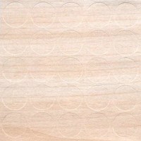 Заглушка самоклеящаяся d.14мм, по 25 штук на листе, цвет клен европейский 14.931