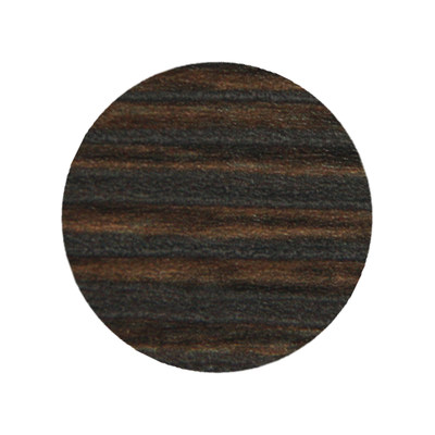 Заглушка самоклеящаяся d.14мм, по 25 штук на листе, цвет венге мали 14.855