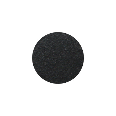 Заглушка самоклеящаяся d.14мм, по 25 штук на листе, цвет черный гладкий 14.325