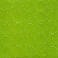 Заглушка самоклеящаяся d.14мм, по 25 штук на листе, цвет лайм 14.067