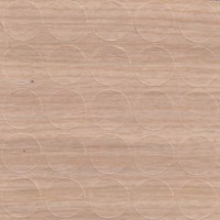 Заглушка самоклеящаяся d.14мм, по 25 штук на листе, цвет береза хельсинки 14.331