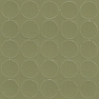 Заглушка самоклеящаяся d.14мм, по 25 штук на листе, цвет зеленый отцовский 14.088