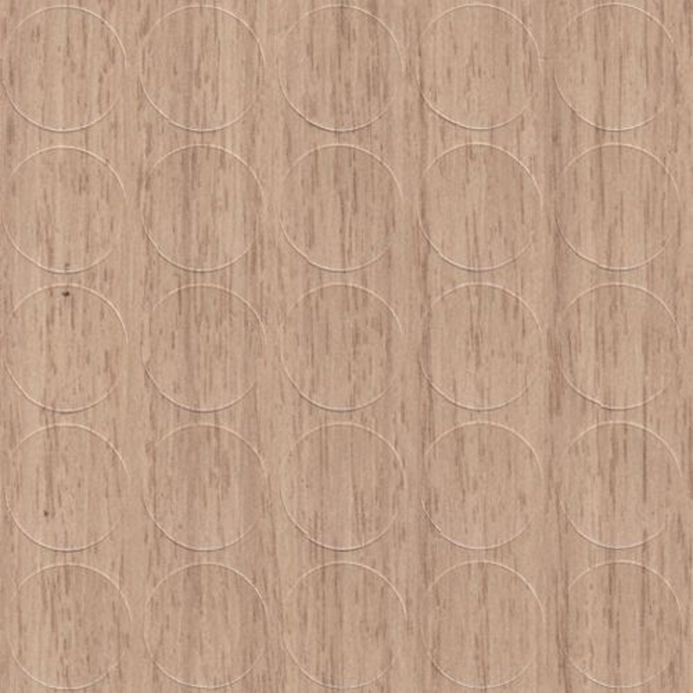 Заглушка самоклеящаяся d.20мм, по 28 штук на листе, цвет дуб кендал натуральный 20.317