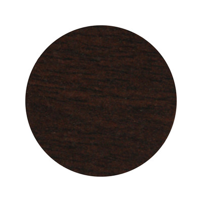 Заглушка самоклеящаяся d.20мм, по 28 штук на листе, цвет орех темный 20.348