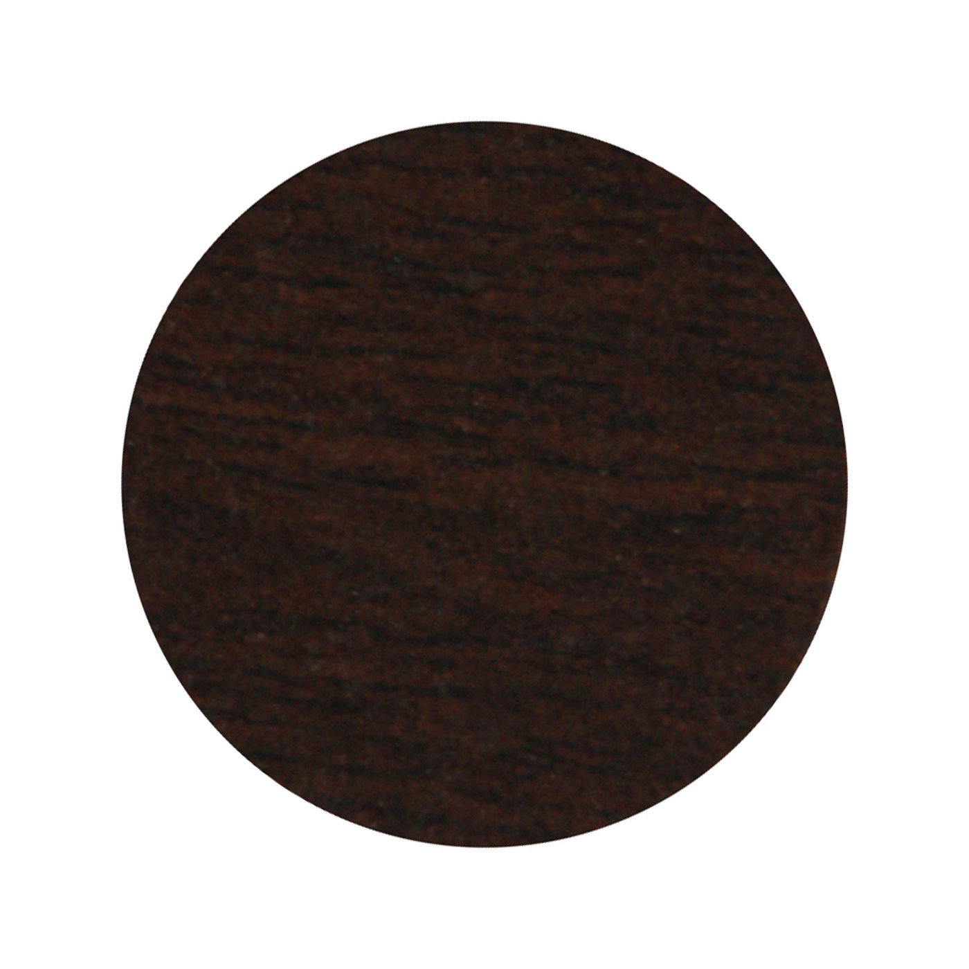 Заглушка самоклеящаяся d.20мм, по 28 штук на листе, цвет орех темный 20.348