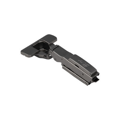 Петля накладная 09, 45 мм H0 3D BLACK узкая планка (накладка+шурупы) AKS PLUS 80554