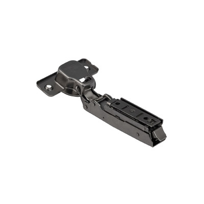 Петля накладная 09, 45 мм H0 3D BLACK узкая планка (накладка+шурупы) AKS PLUS 80554