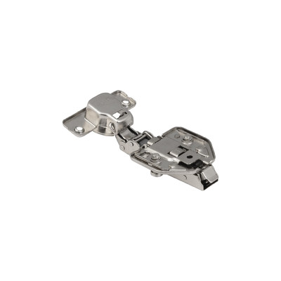 Петля накладная 48мм h3 с 3D, с доводчиком, с накладками, clipon AKS PLUS 104660 (нов.арт.113400)