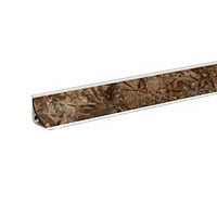 Плинтус Аламбра темная 3м № LB15-6133