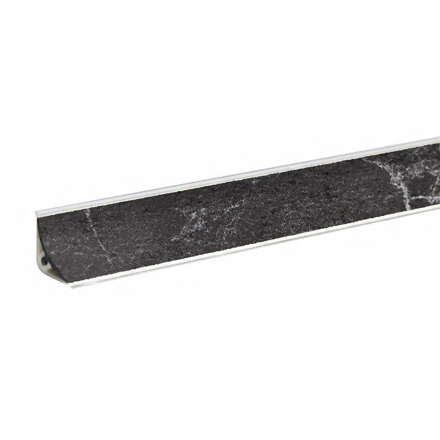 Плинтус Мрамор марквина серый 3м № LB15-6074