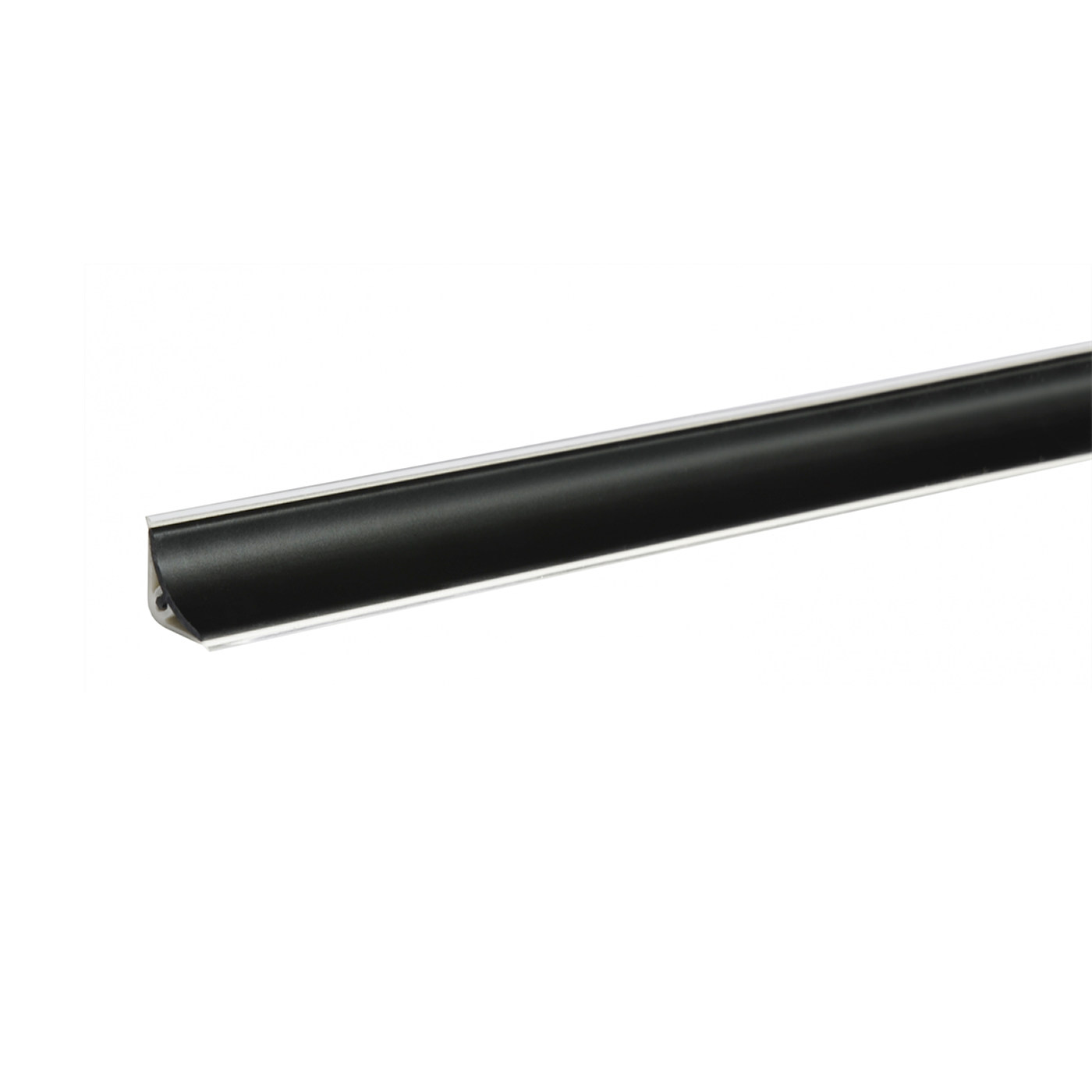 Плинтус Черный матовый 3м № LB15-6051