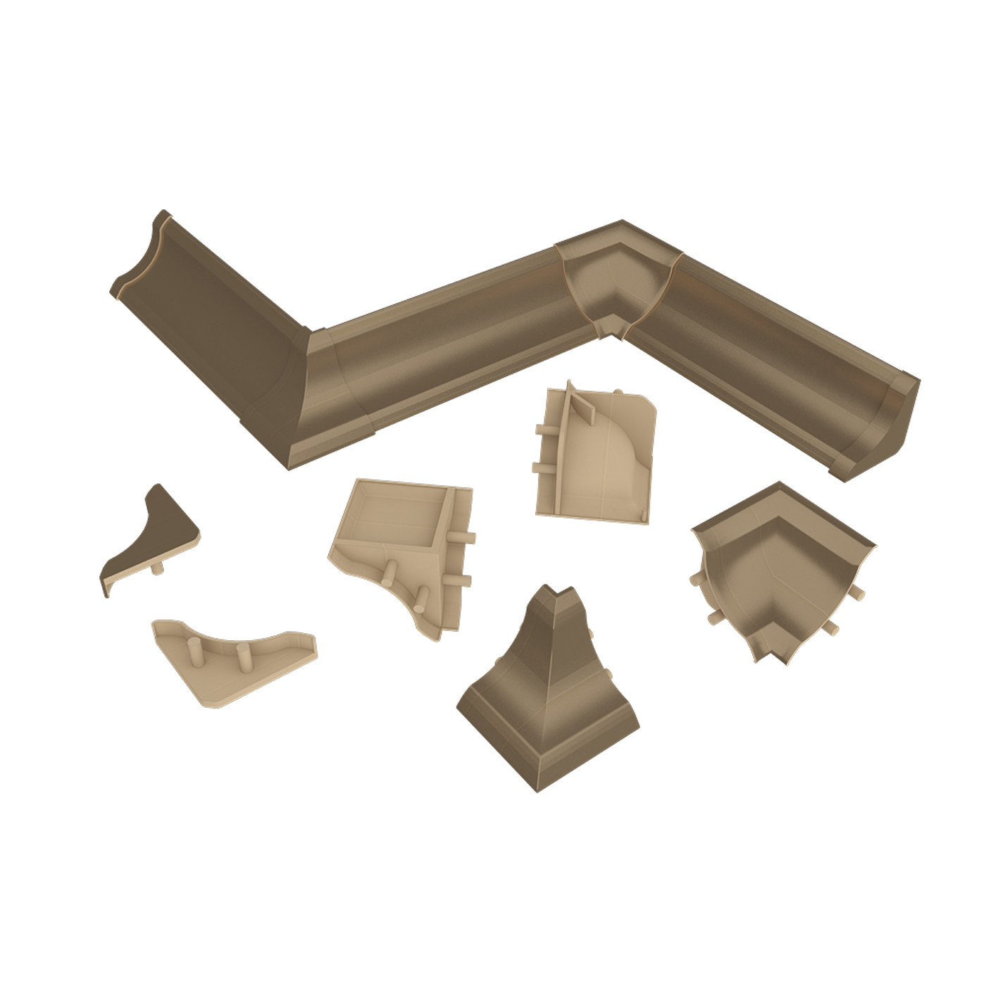 Комплект заглушек Хром № LB15-612