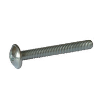 Винт М4*35мм (5кг1500шт) с полукруглой головкой крест. цинк белый МФ