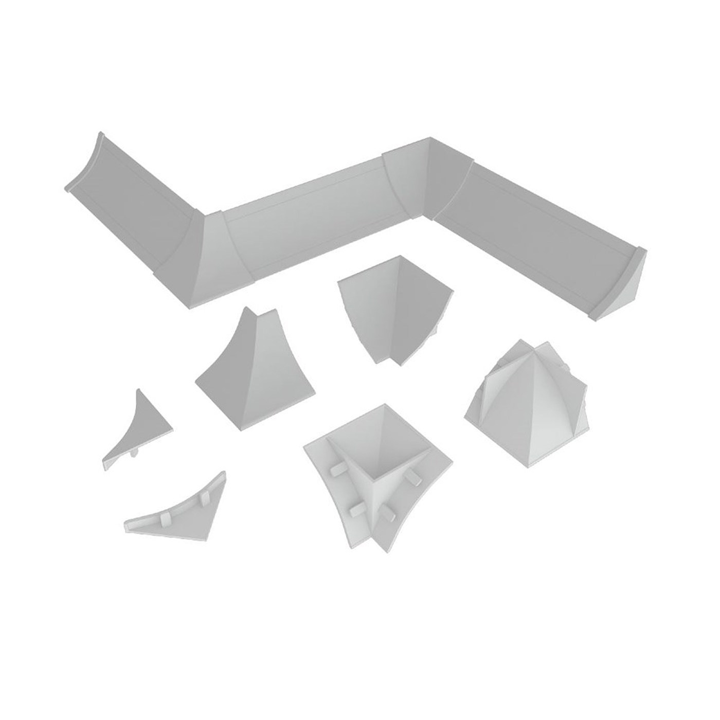 Комплект заглушек Белый № LB23-600