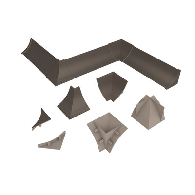 Комплект заглушек Дуб выбелен. № LB23-6084