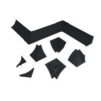 Комплект заглушек Гранит темный № LB23-639