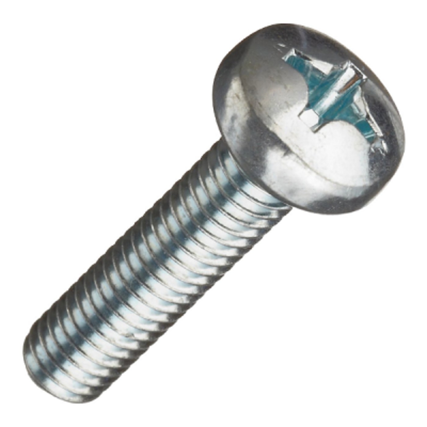 Винт 8х16 с полукруглой (цилиндрический) DIN 7985 оц,