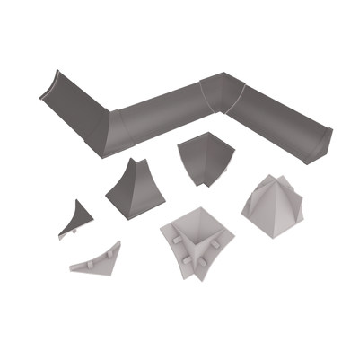 Комплект заглушек Искра белая глянец № LB23-6082