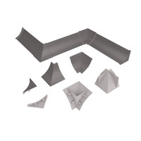 Комплект заглушек Искра белая глянец № LB23-6082