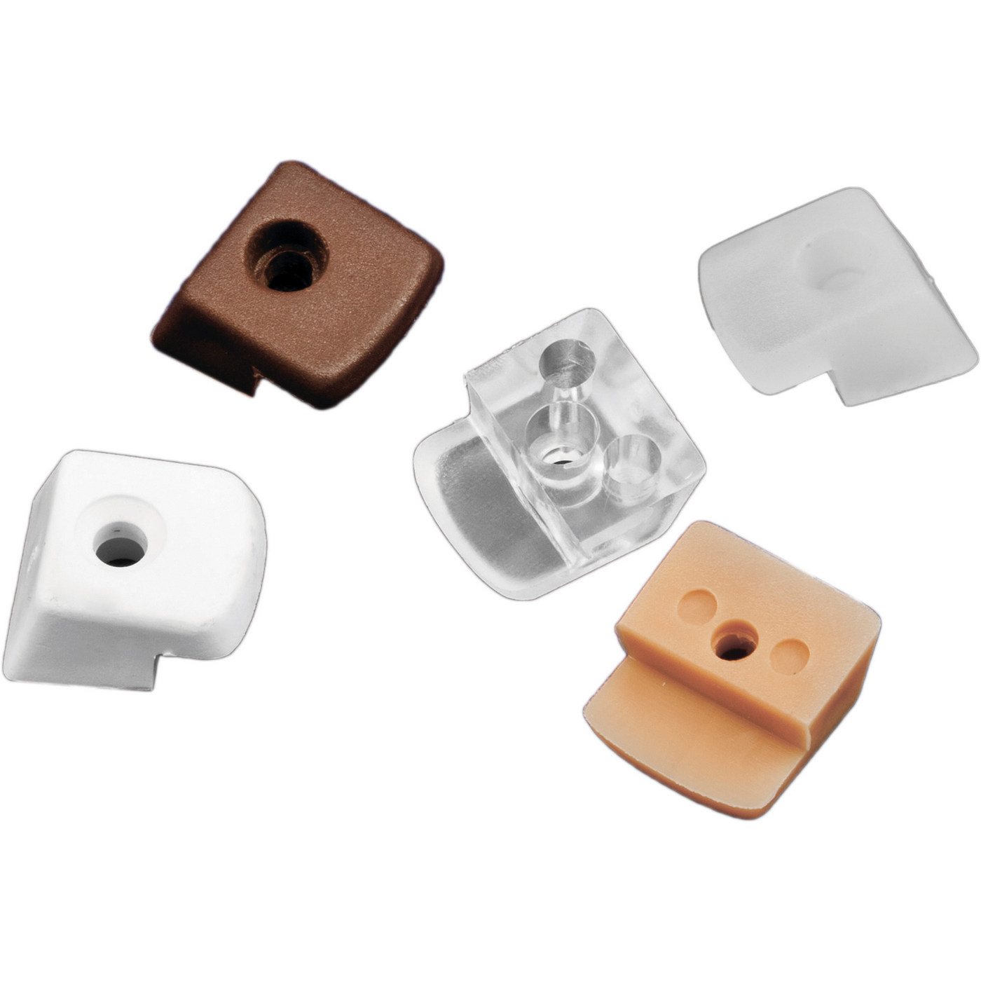 Стеклозажим прозрачный (1уп. 1тыс.шт) AKS 23035