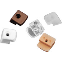 Стеклозажим прозрачный (1уп. 1тыс.шт) AKS 23035