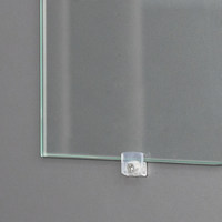 Стеклозажим прозрачный (1уп. 1тыс.шт) AKS 23035