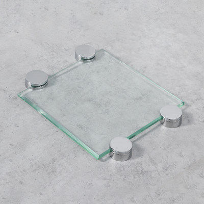 Крепление зеркала мет. MC-J60A D27 хром (4 шт.)  AKS 45221