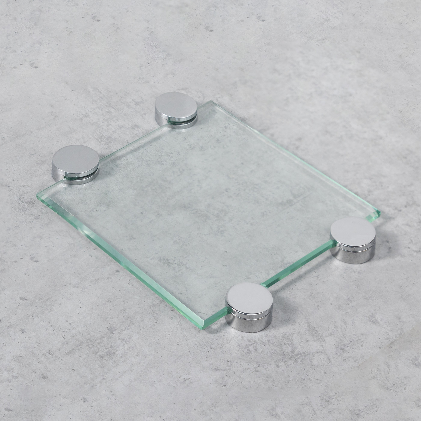 Крепление зеркала мет. MC-J60A D27 хром (4 шт.)  AKS 45221