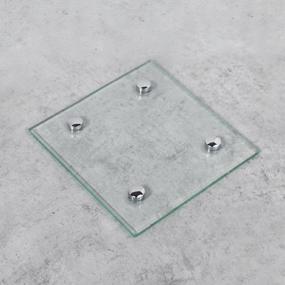 Крепление зеркала мет. AJ04АL 22мм хром (1кпл4шт) AKS 66717