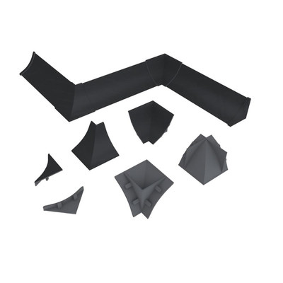 Комплект заглушек Алюминий сатин № LB23-611