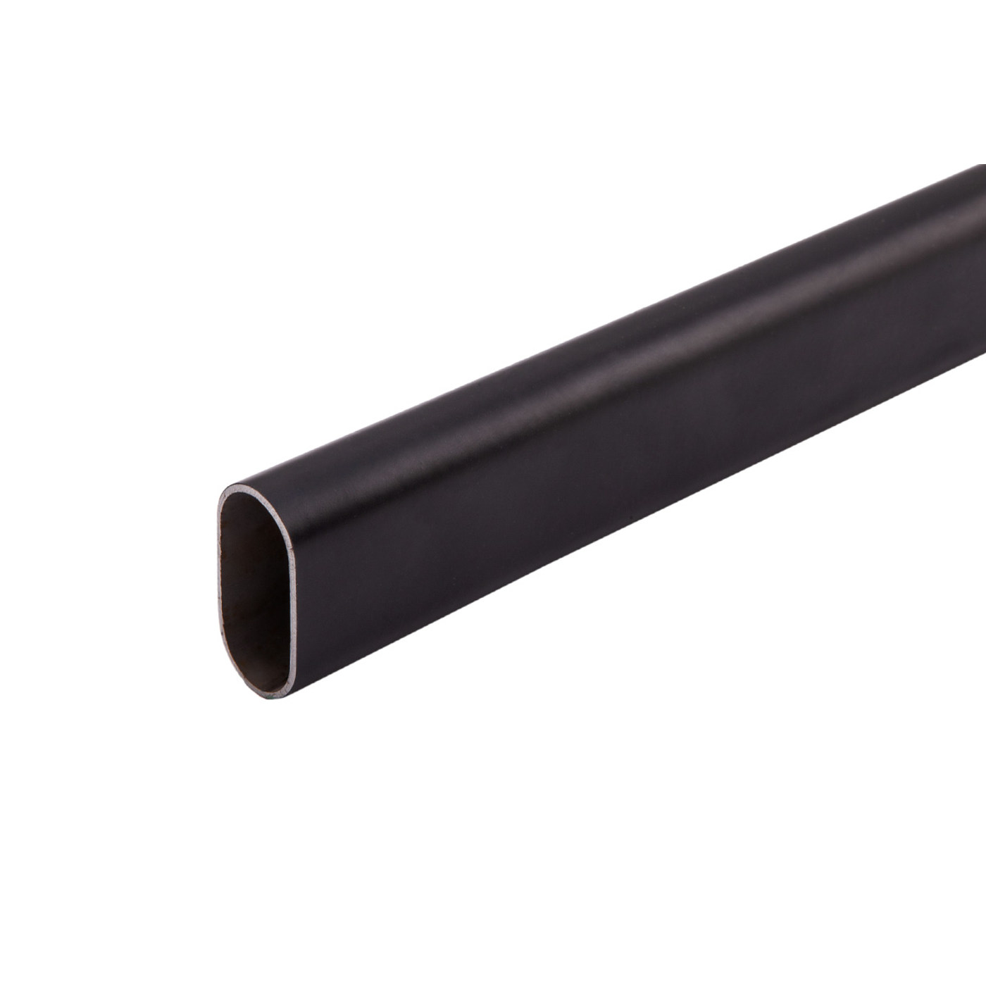 Труба овальная L-3000 (30*15*0.7) ЧЕРНАЯ вес. 0,91 кг. AKS 57975