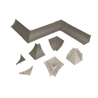 Комплект заглушек Белый камень № LB23-6017