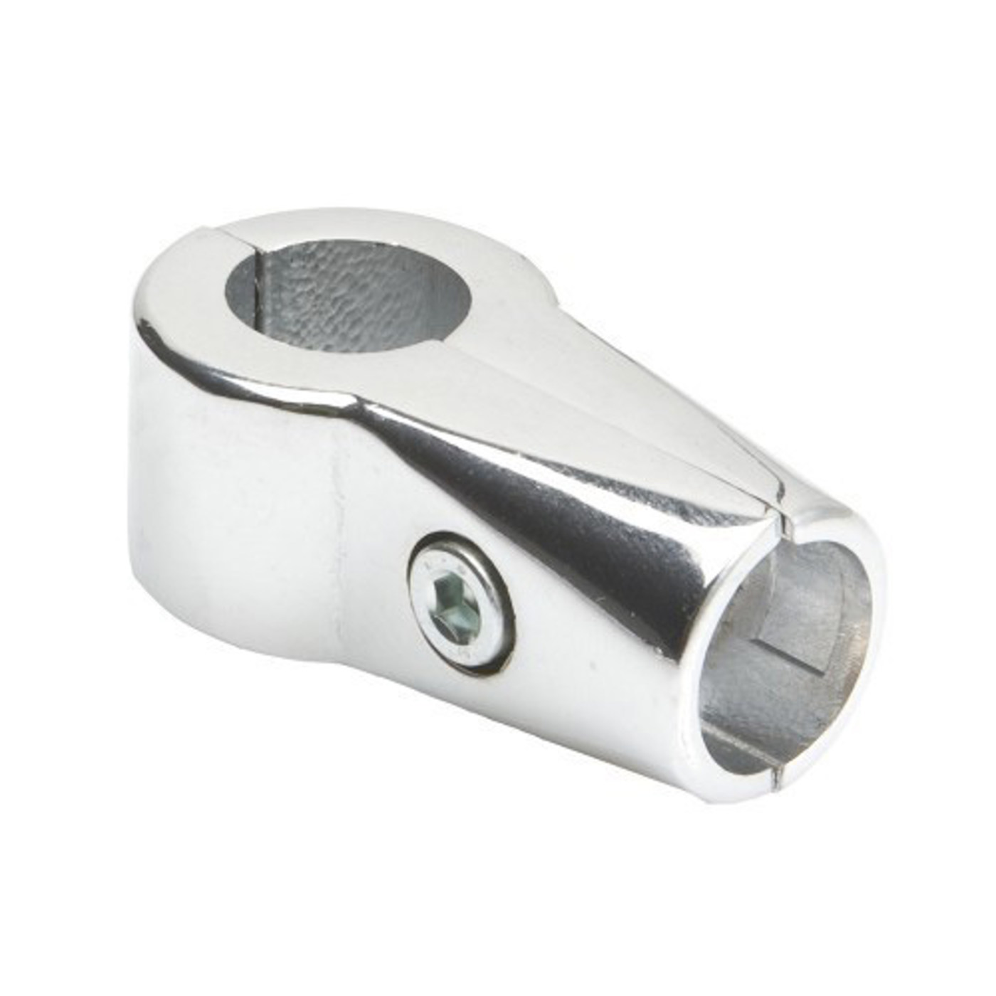 Соединитель 2-х труб d25 (560) простой, черный AKS 112431