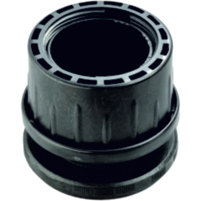 Заглушка на трубу d50, черный AKS 42346