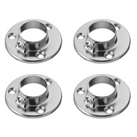 Штангодержатель для трубы d25, хром