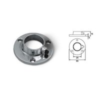 Штангодержатель для трубы d25, хром