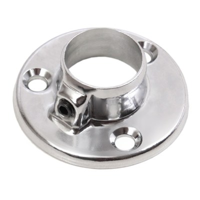 Штангодержатель для трубы d25, хром