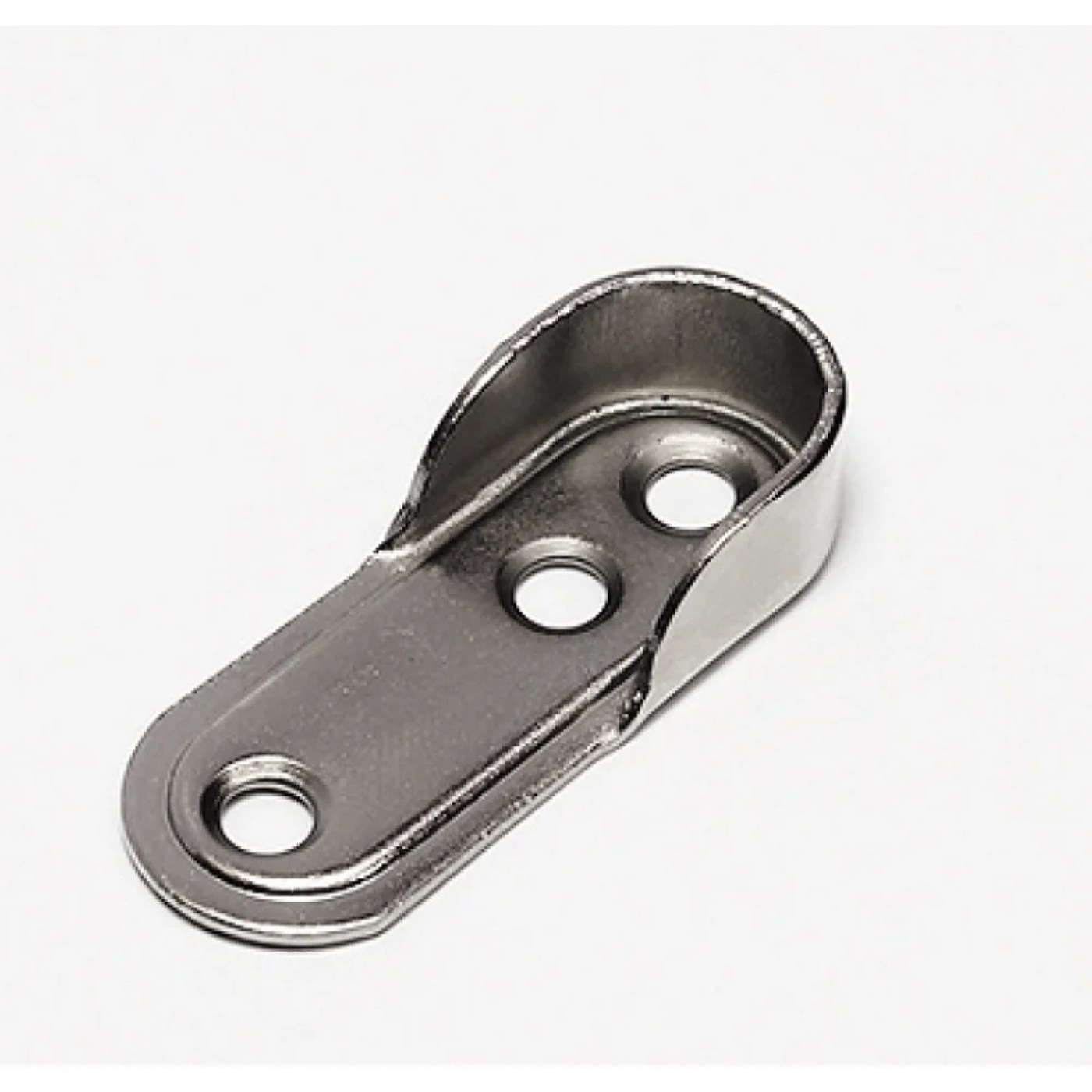 Штангодержатель для овальной трубы 15*30мм, хром