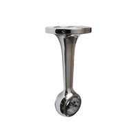 Держатель трубы d25 дистанционный сквозной, хром гальваника МФ