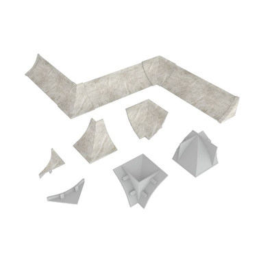 Комплект заглушек Королевский опал светлый № LB23-6029 (крашенный)