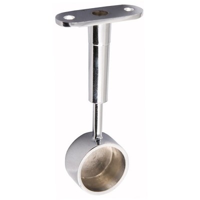 936А Держатель дистанционный непроходной с регуляцией трубы d25, хром AKS 14210