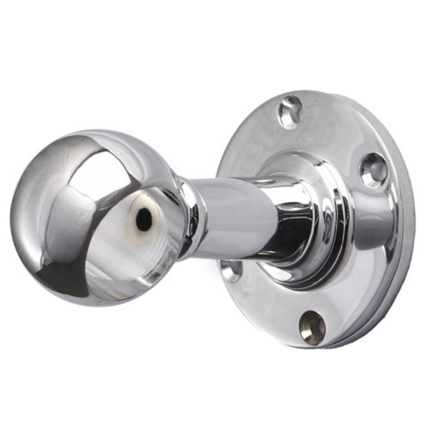 994 Держатель дистанционный проходной трубы d25, хром AKS 14214