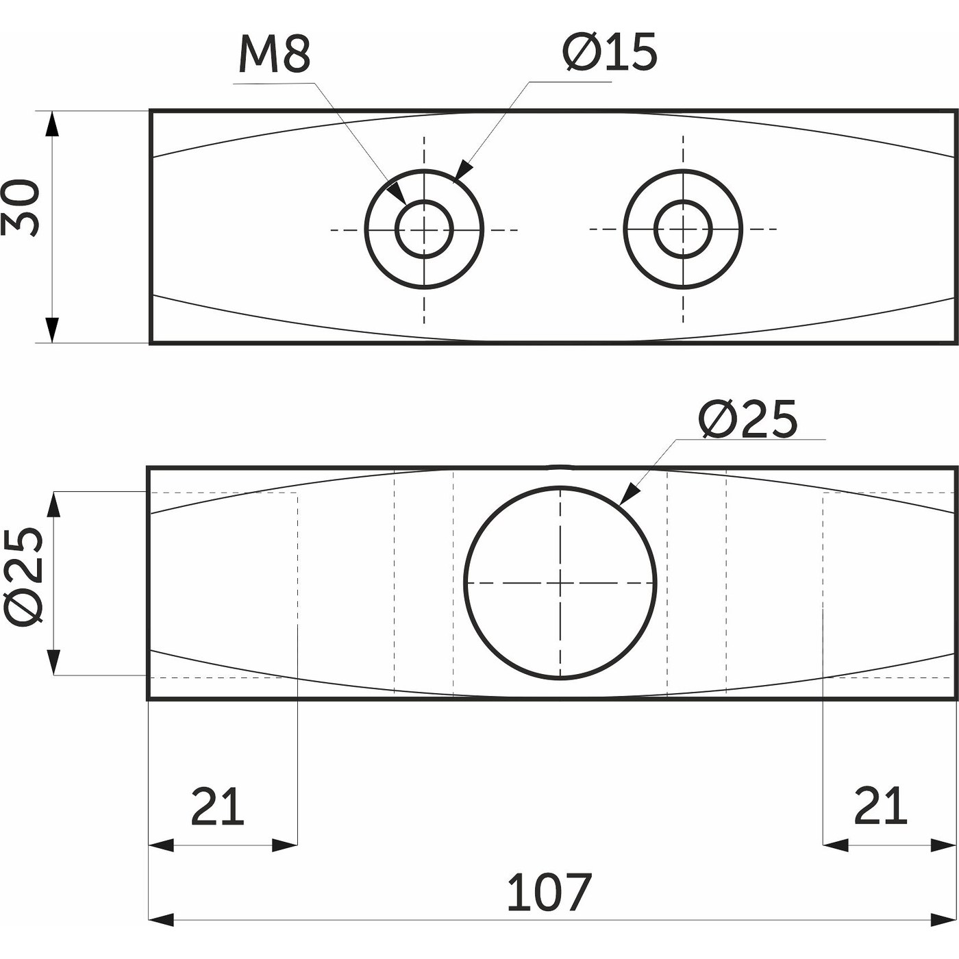 578 Соединитель 3-х труб d25  перпендикулярный, хром AKS 14306