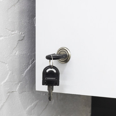 Замок мебельный 138 с ломаным ключом AKS 47698