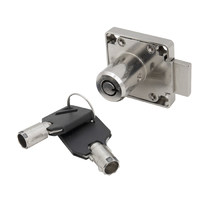 Замок мебельный 138 с тубулярным ключом (круглым) ключом AKS 79166