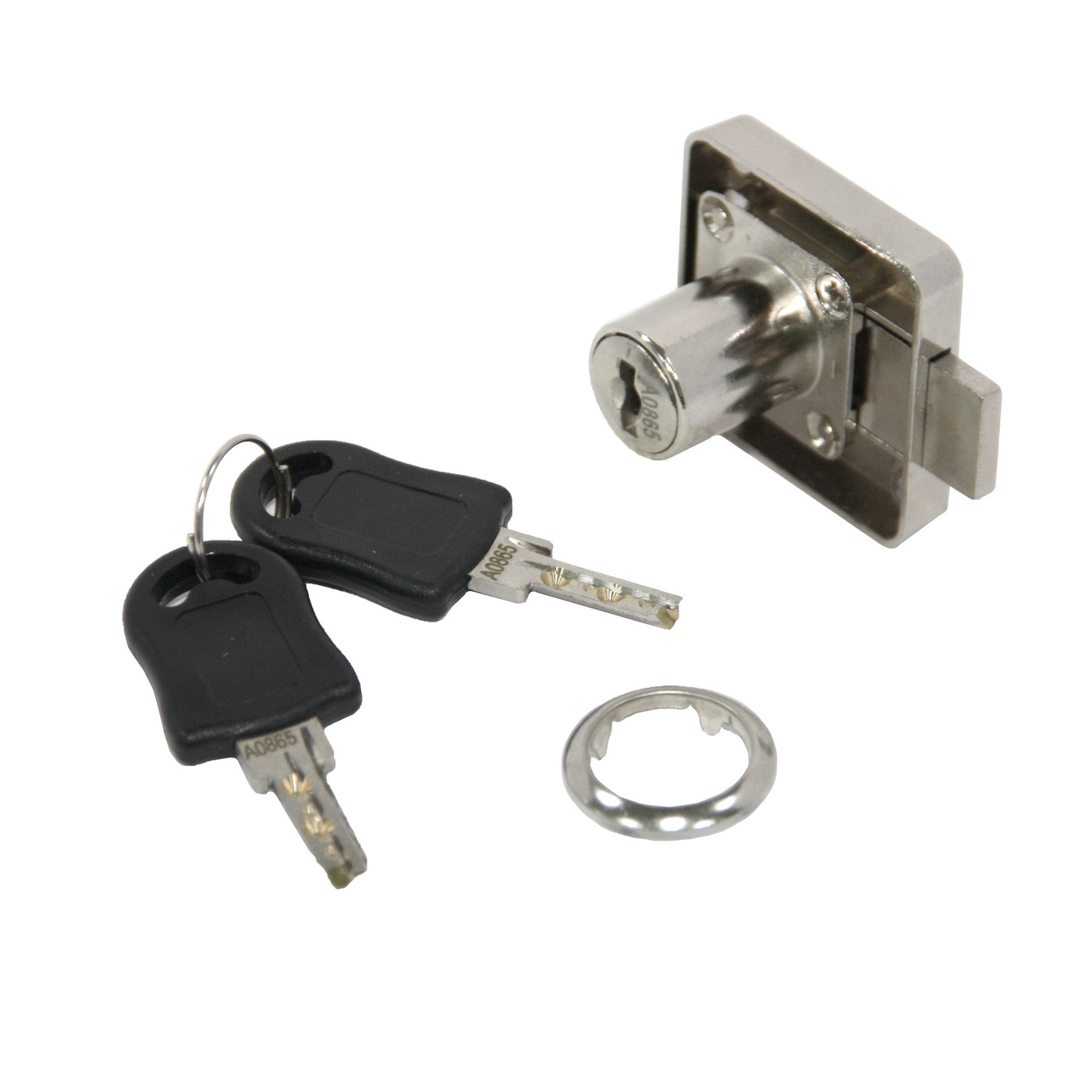 Замок мебельный 138 с цифровым ключом AKS 73488