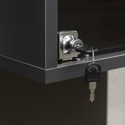 Замок мебельный 407 для стеклянных дверей AKS 21185