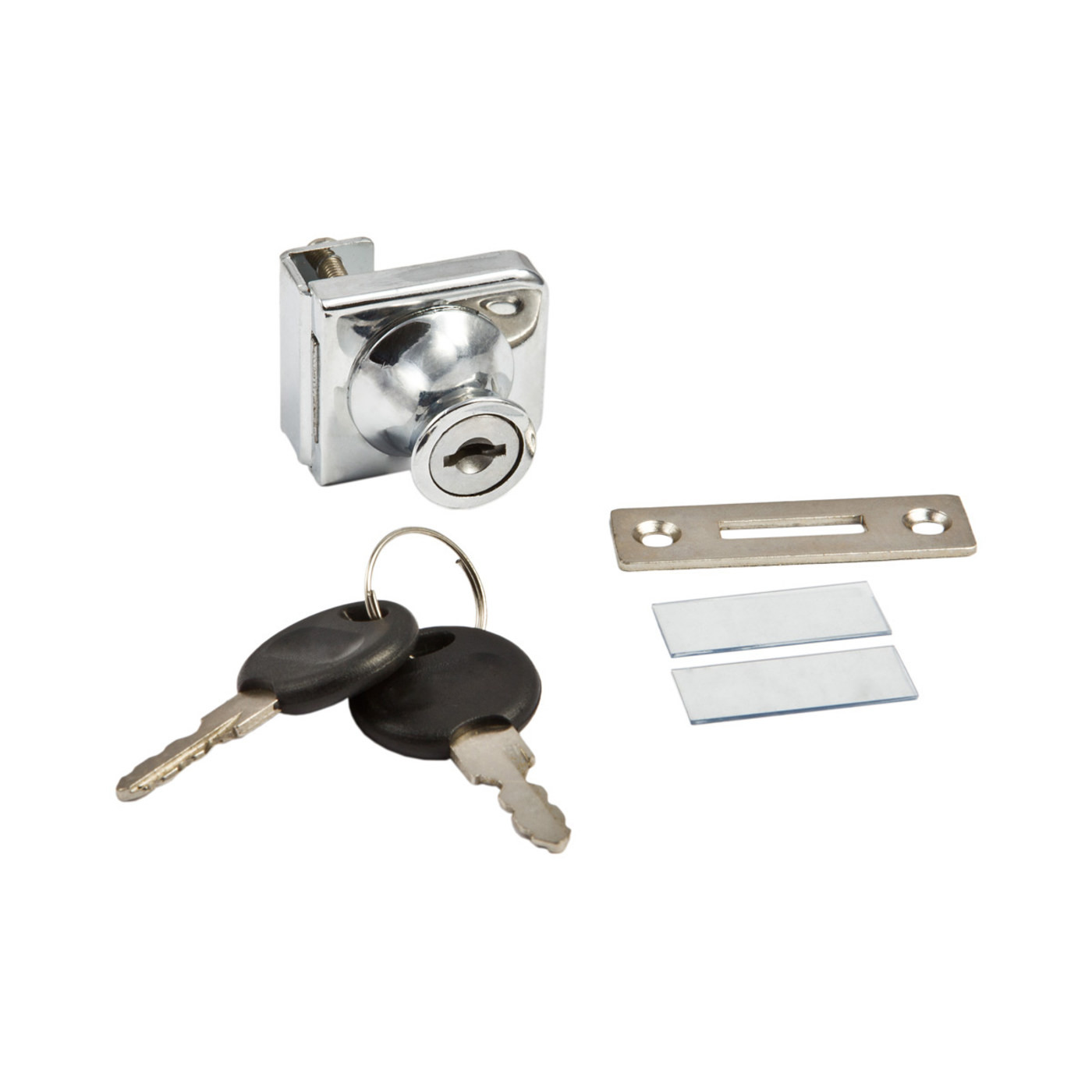 Замок мебельный 407 для стеклянных дверей AKS 21185