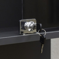 Замок мебельный 407 для 2-ух стеклянных дверей AKS 60916