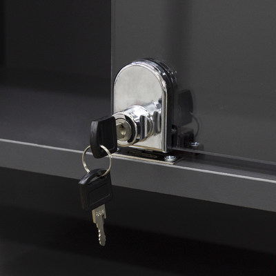 Замок мебельный 408 для стеклянных дверей AKS 47696